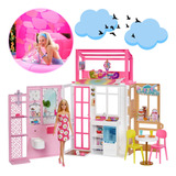 Casa Da Barbie Glam Com Boneca New House Mattel Original