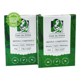 Casa Da India Henna Indiana Composta Herbal 2 Unidades