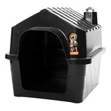 Casa De Cachorro Durahouse N1 Pequena Protege Uv Cor Preto