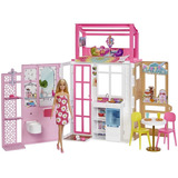Casa Glam Playset Com Barbie E