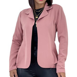 Casaco Blazer Neopreme Feminino Estilo Casaquinho Atacado