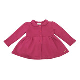 Casaco Moleton Grosso Infantil Menina Mon Sucrê Pink