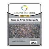 Casca De Arroz Carbonizada - 200
