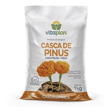 Casca De Pinus Polida Média 1 Kg - Vitaplan
