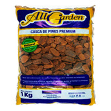 Casca De Pinus Premium 1 Kg All Garden Casca De Madeira