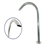 Cascata Bico De Pato 70cm Piscina Splash Tubular Inox 