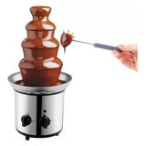 Cascata De Chocolate Fondue 4 Pisos Em Inox 220v 