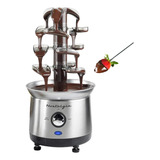 Cascata De Chocolate Fondue Estilo Fonte Com 4 Andares 220v