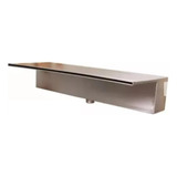 Cascata De Embutir Para Piscina 60 Cm Lâmina Longa Aço Inox