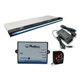 Cascata De Piscina Com Led 60 Cm E Comando, Controle, Fonte