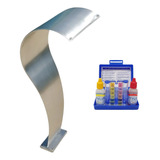 Cascata High Tech Naja Grande Inox Para Piscina - 1 Metro