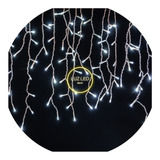 Cascata Led 400 Leds Pisca 8 Funções Ou Fixa Cores Natal