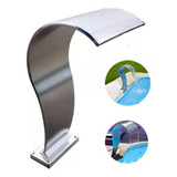 Cascata Naja Para Piscina Inox Pequena 70 X 30 Cm