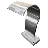 Cascata Piscina Inox 304 - High Tech Naja Pequena 50x30 Cm