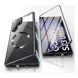Case 360º Metal Para Samsung Galaxy S24 S23 S22 + Ultra Fe