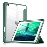Case Acrílico Com Suporte Caneta Para iPad 7 10.2 A2197 2019