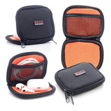 Case Bag C/ Redinha Estojo Porta Fone Ouvido Organiza Cabos