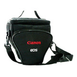 Case Bag Triangulo Bordado Canon Eos P/ Camera E Acessorios