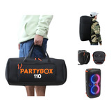 Case Capa Bag Jbl Partybox 110 Com Bolso A Prova D Agua
