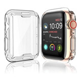 Case Capa Bumper Silicone 360º Para Apple Watch 2 3 4 5 6 7