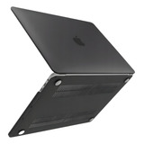 Case Capa Macbook Pro Retina Touch Bar Air 11 12 13 15 Polegadas Mac Hard Case Preto Fosco