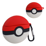Case Capinha Capa Pokebola Compatível Com AirPods 1 E 2