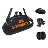Case Estojo Bolsa Mala Para Jbl Boombox 3 C/ Bolso Alça Nova