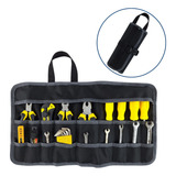 Case Estojo Ferramentas Dobravel Nylon Reforçado 18 Bolsos