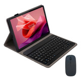 Case Flip Teclado Abnt2 Mouse Para Lenovo Tab P12 Tela 12.7