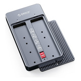 Case Gaveta 2 Hds Sata Ssd M.2 Ngff Usb C 3.1 Raid 0 Raid 1
