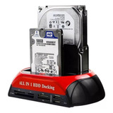 Case Hd All In 1 Hdd Docking Usb 2.0 2.5/3.5 E Ide 3.5 Sata