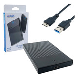 Case Hd Notebook Ou Ssd Sata 2.5 Usb 3.0 Note Pc Tv Ps4 Xbox