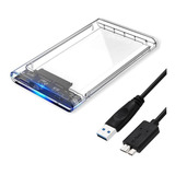 Case Hd Sata Notebook Usb 3.0 Externa Ps4 Xbox Ssd Capa T31