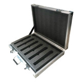 Case Maleta Para 6 Microfones Senheiser Shure Akww