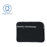 Case Neoprene Preta Para Tablet Até 7.5 Multi - Bo441