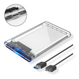 Case Para Hd Externo Transparente Usb