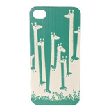 Case Para iPhone 4|4s - Capinha Protetora Acrílico | Girafas