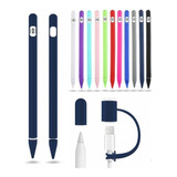 Case Silicone Para Apple Pencil 1 Primeira Geração iPad