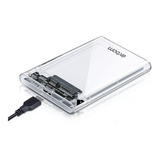 Case Slim P/ Hd Externo Computador Ssd Hdd Sata 2.5 Usb 3.0