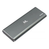 Case Ssd M2 Nvme Mtek Tipo C Para Usb Alumínio Gaveta Preto