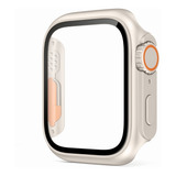 Case + Vidro Para Apple Watch Series 8 7 Atualização A Ultra