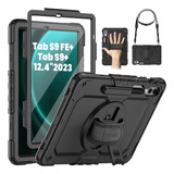 Case+pencil+hand Strap For Galaxy Tab S9plus/s9fe+