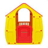 Casinha Brinquedo Infantil Com Portas E Janelas Playground