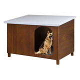 Casinha Cachorro Criadeira N7 Resistente Teto Galvanizado