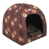 Casinha + Cama Para Cachorro Cookie Modelo 2x1