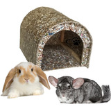 Casinha Casa Toca Toquinha Mini Coelhos Chinchila Ecológica