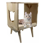 Casinha Para Gato Madeira Pinus 15mm