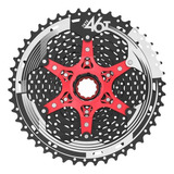 Cassete K7 11v Sunrace Mx8 11/46 Mtb 1x11v Mtb Padrão Hg 