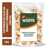 Castanhas De Caju Torradas Em Bandas Com Sal Premium - 1kg