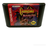 Castlevania Bloodlines Original Sega Mega Drive Genesis